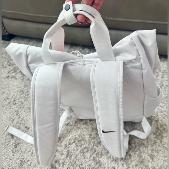 Nike Roll Top Backpack White Neon Just Do It Bag main image 8